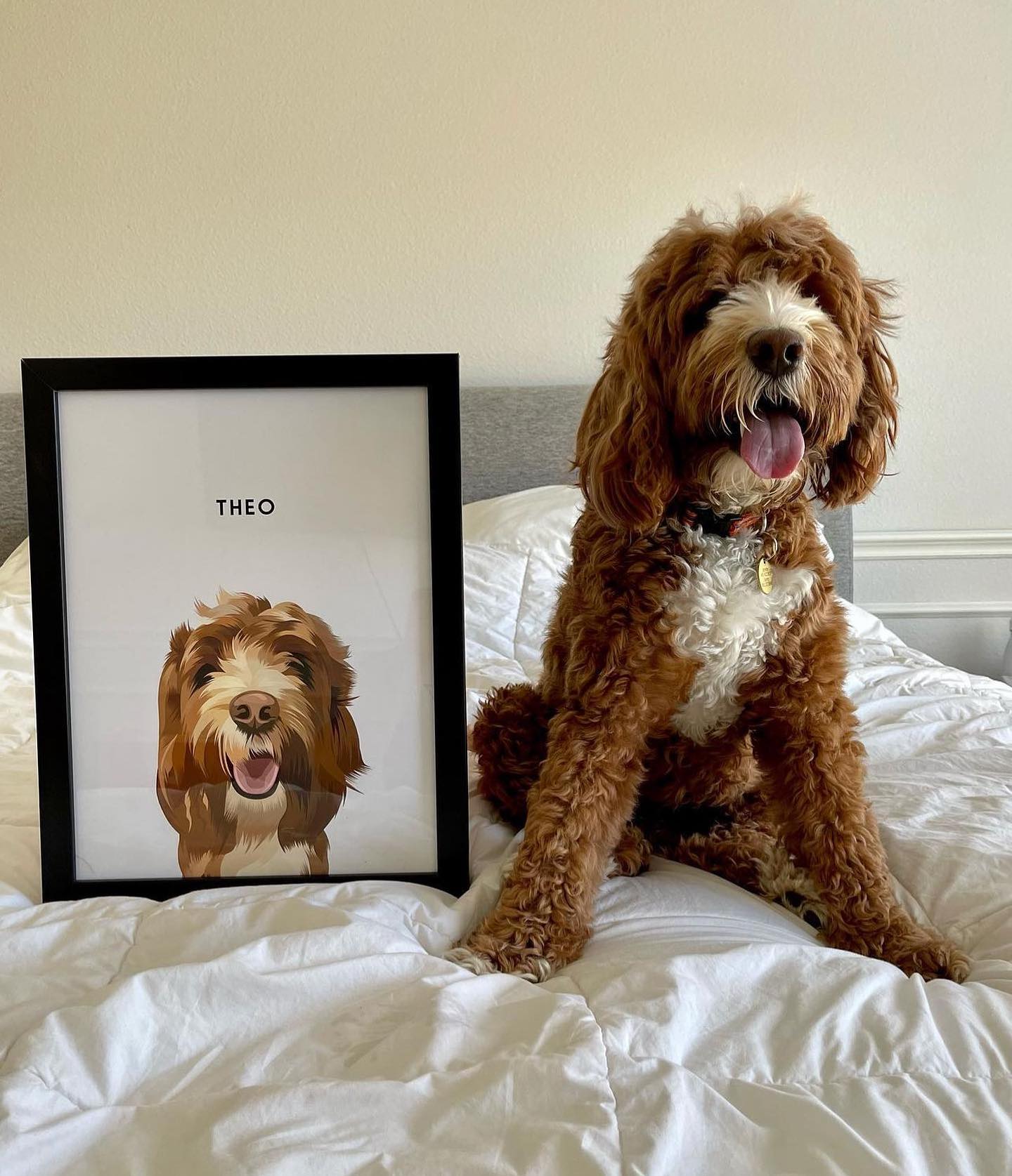 Gepersonaliseerd Huisdier Portret