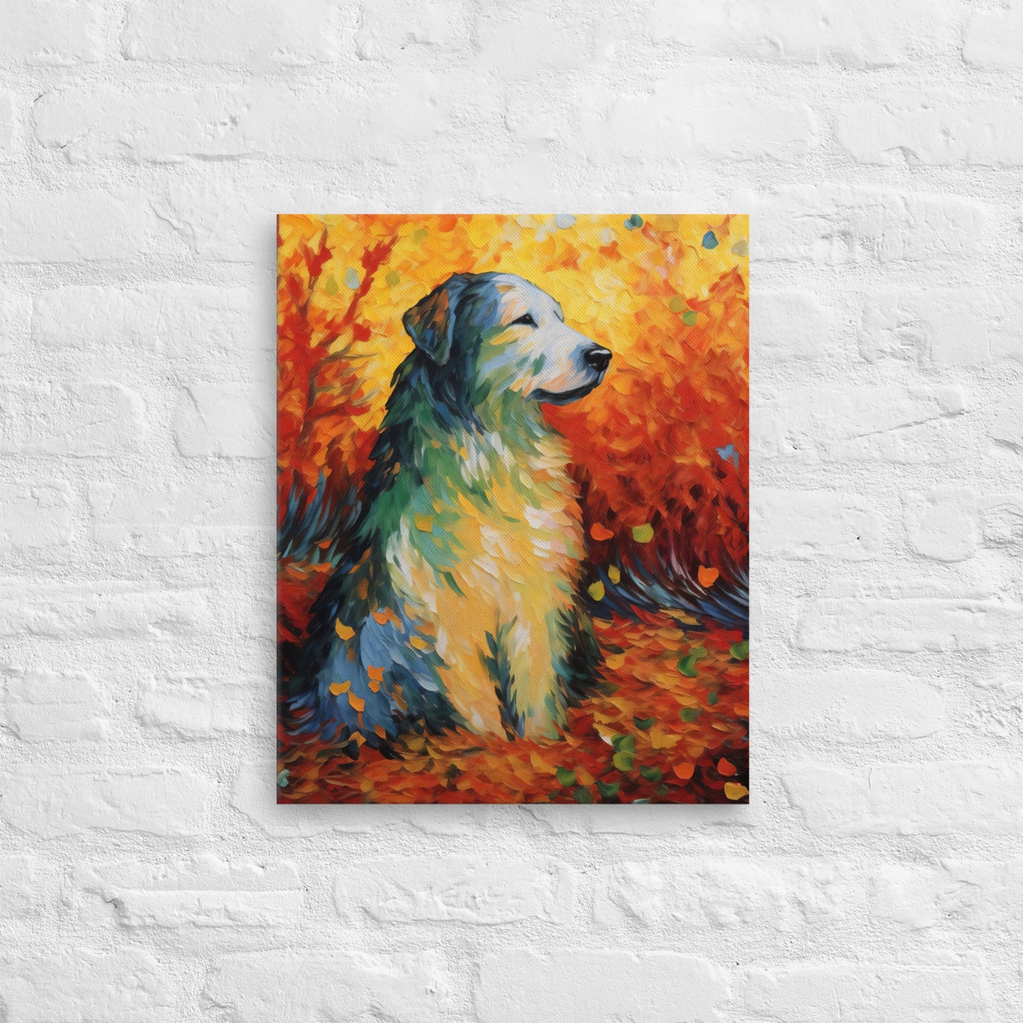 Honden Portret Levendig - Van Gogh Stijl