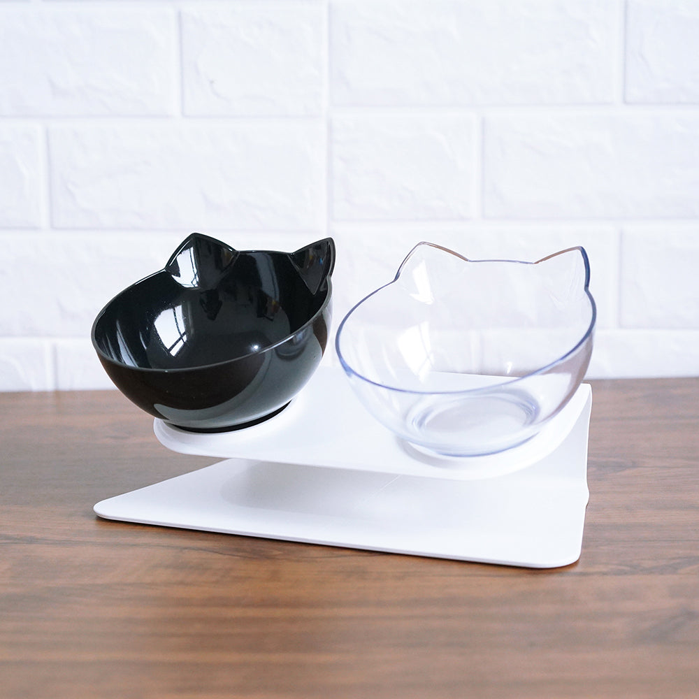Pluizenleven™ Ergonomische Voerbak voor Katten