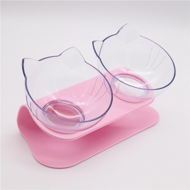 Pluizenleven™ Ergonomische Voerbak voor Katten
