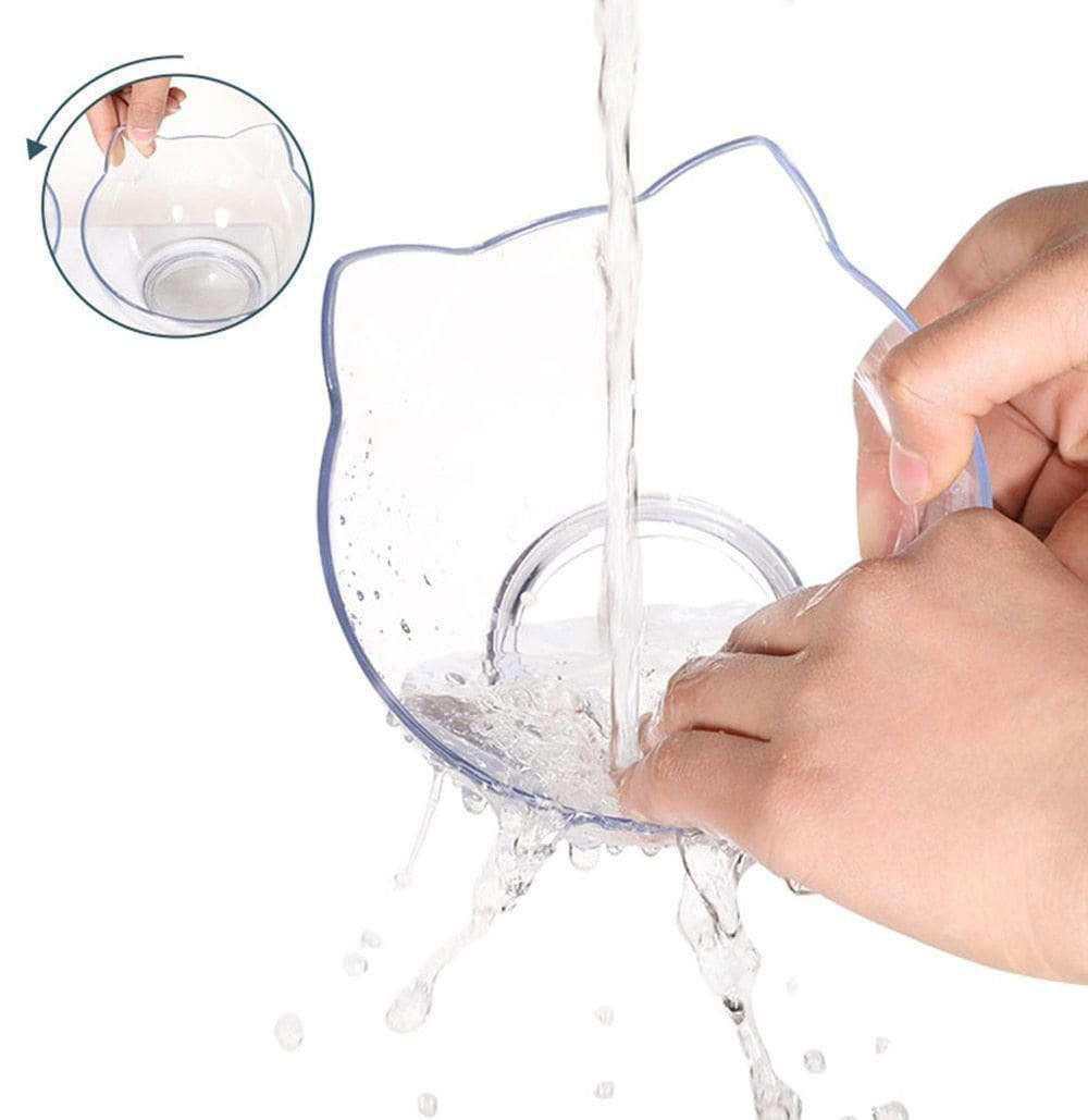 Pluizenleven™ Ergonomische Voerbak voor Katten