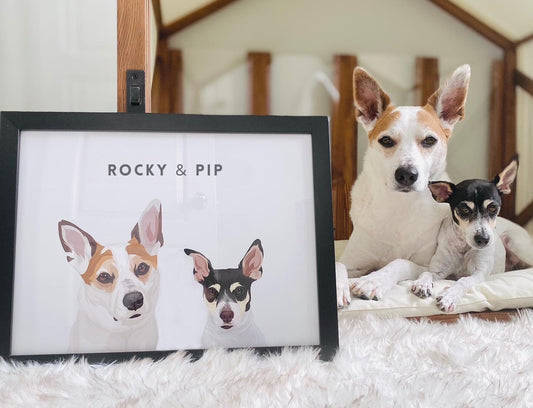 7 redenen waarom je een gepersonaliseerd portret moet nemen van je hond of kat