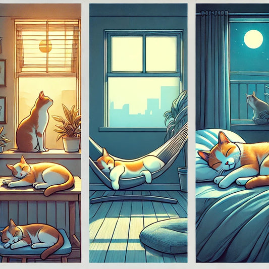 Waarom slapen katten zo veel?