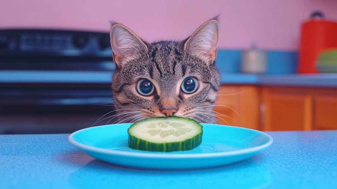 Mag een kat komkommer eten? Alles over katten en komkommers