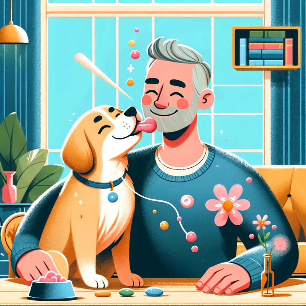 Waarom likt een hond zijn baasje? Alles over de hondentong