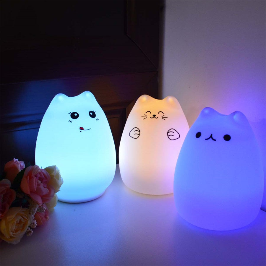 Pluizenleven Kitty LED Nachtlamp